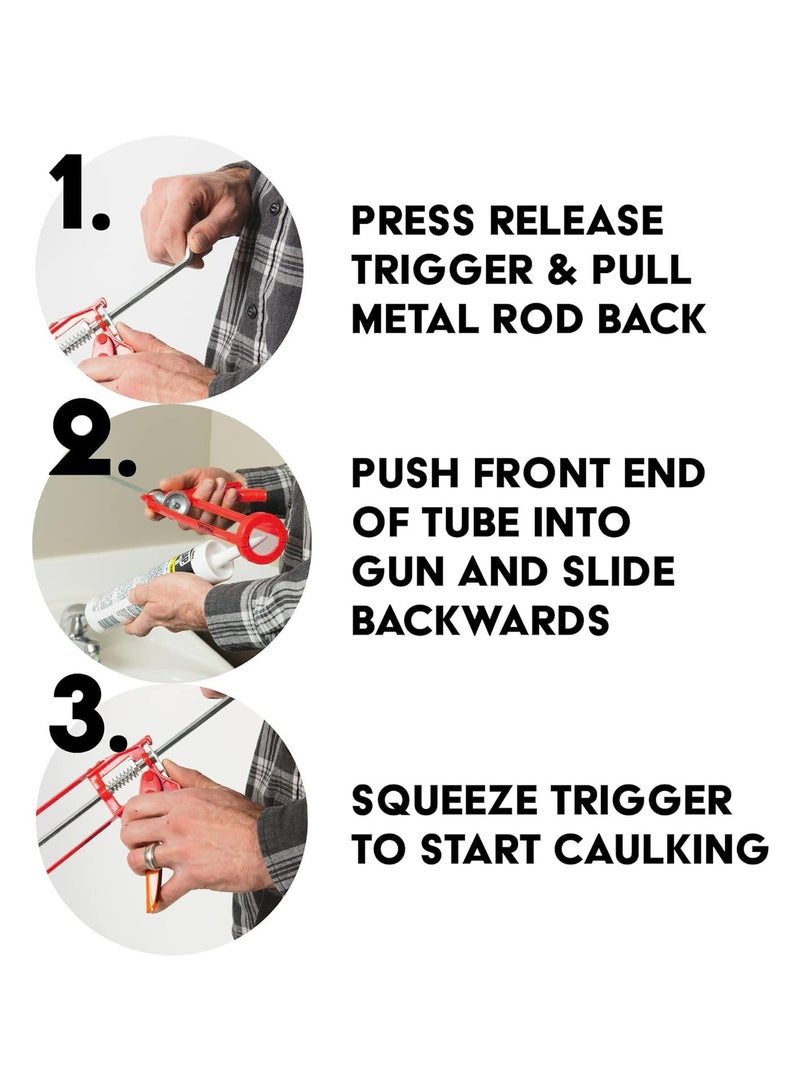 سيكا - مانع تسرب سيليكون متعدد الأغراض عالمي للزجاج والعزل المائي - سيكاسيل-116 جي بي شفاف - معالج بالأسيتوكسي - 280 مل - Image 4